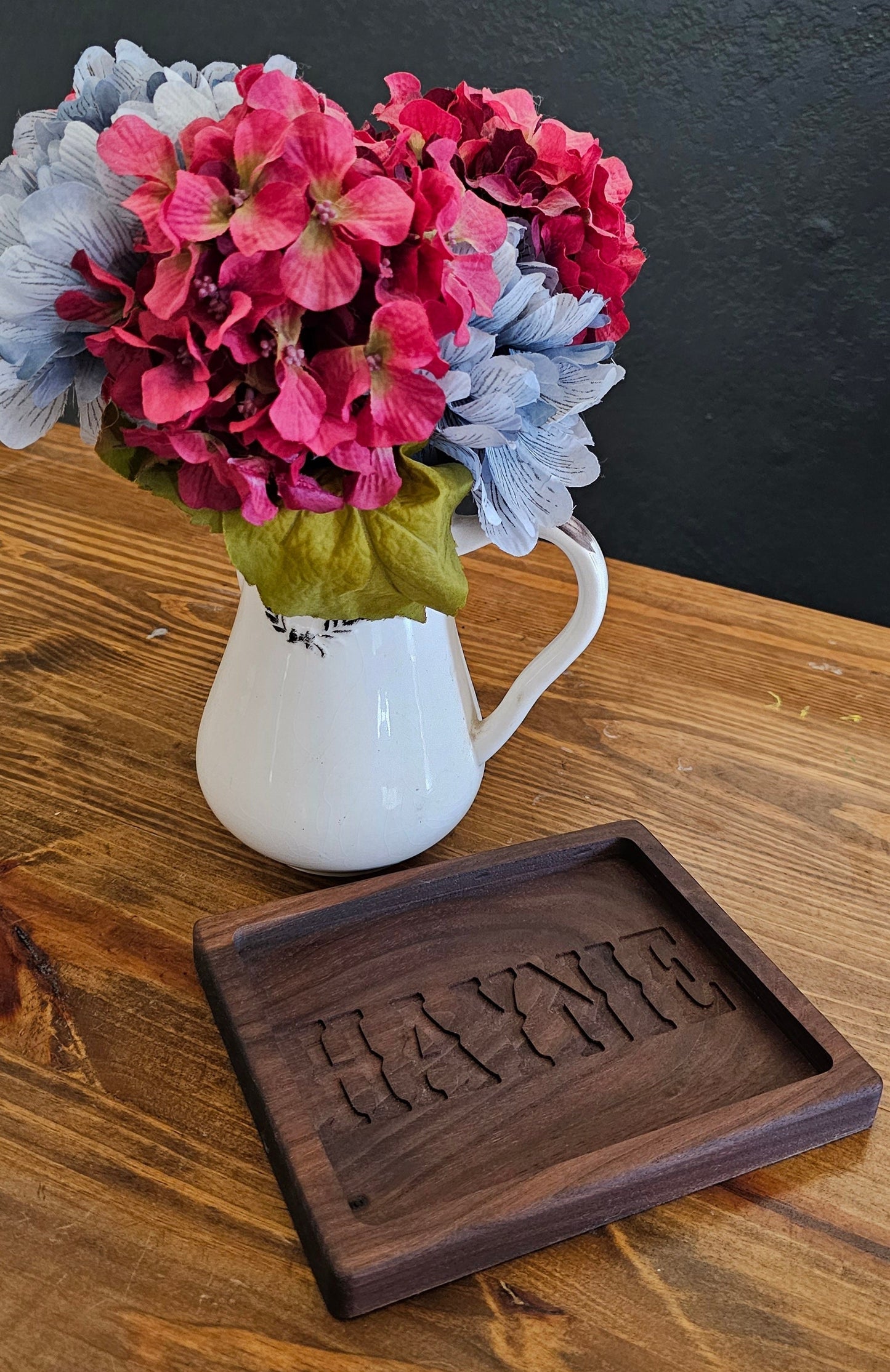 Personalized Walnut Tray