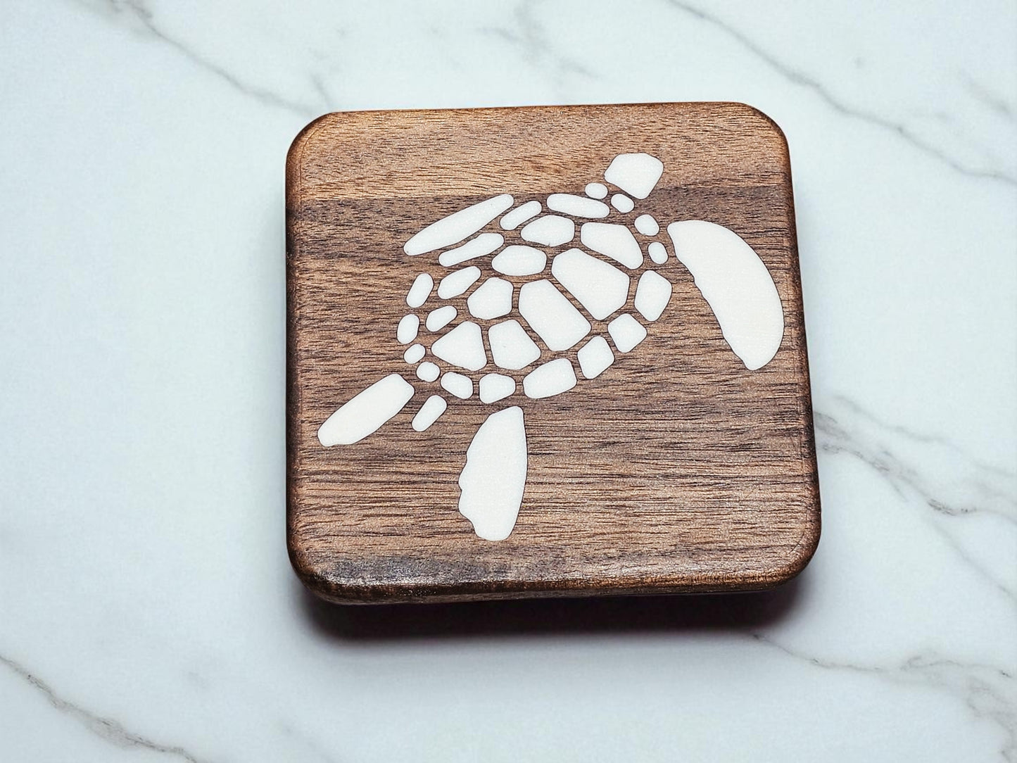 Sea Turtle Coaster Set