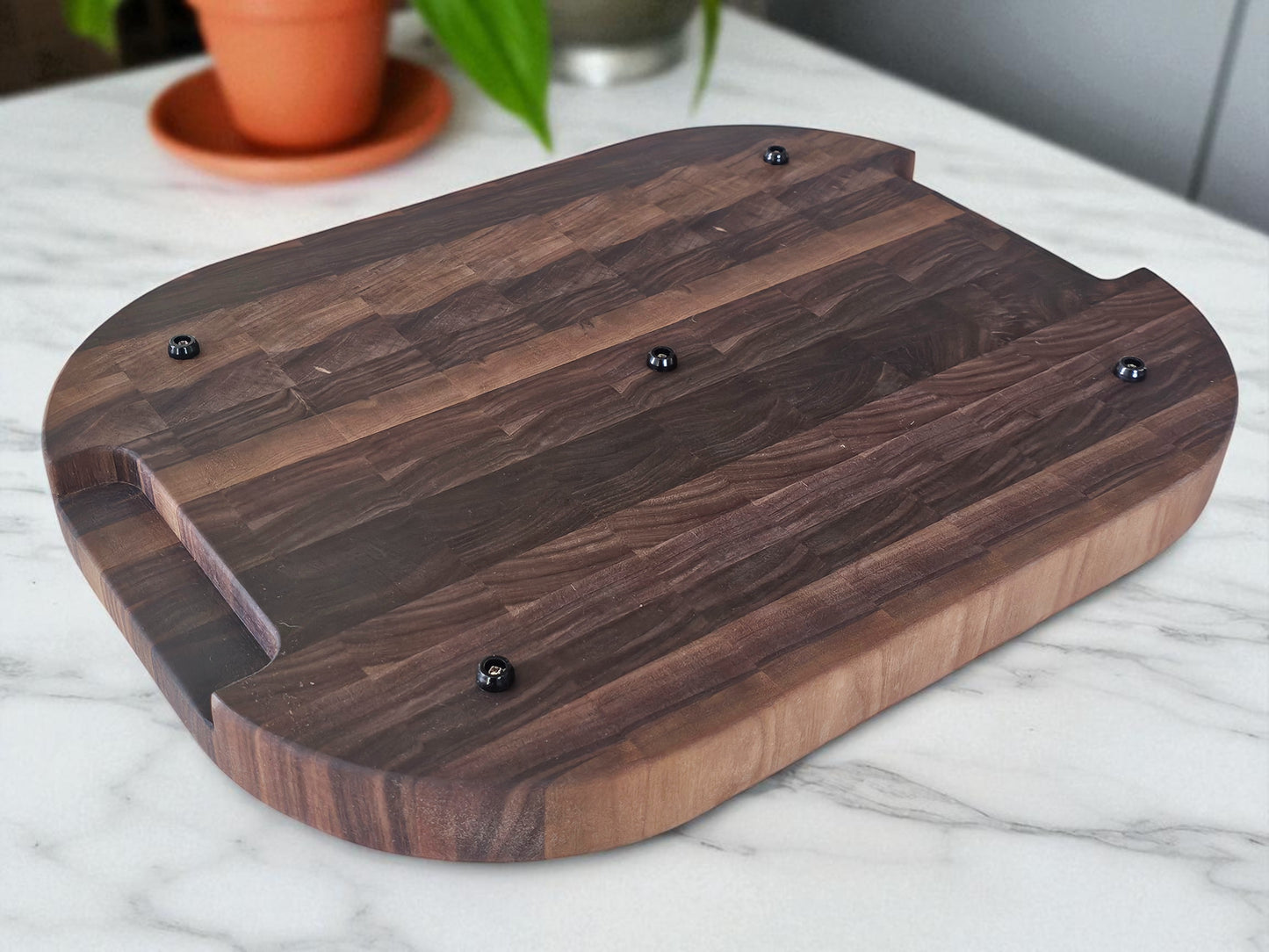 Walnut End Grain Cutting Board