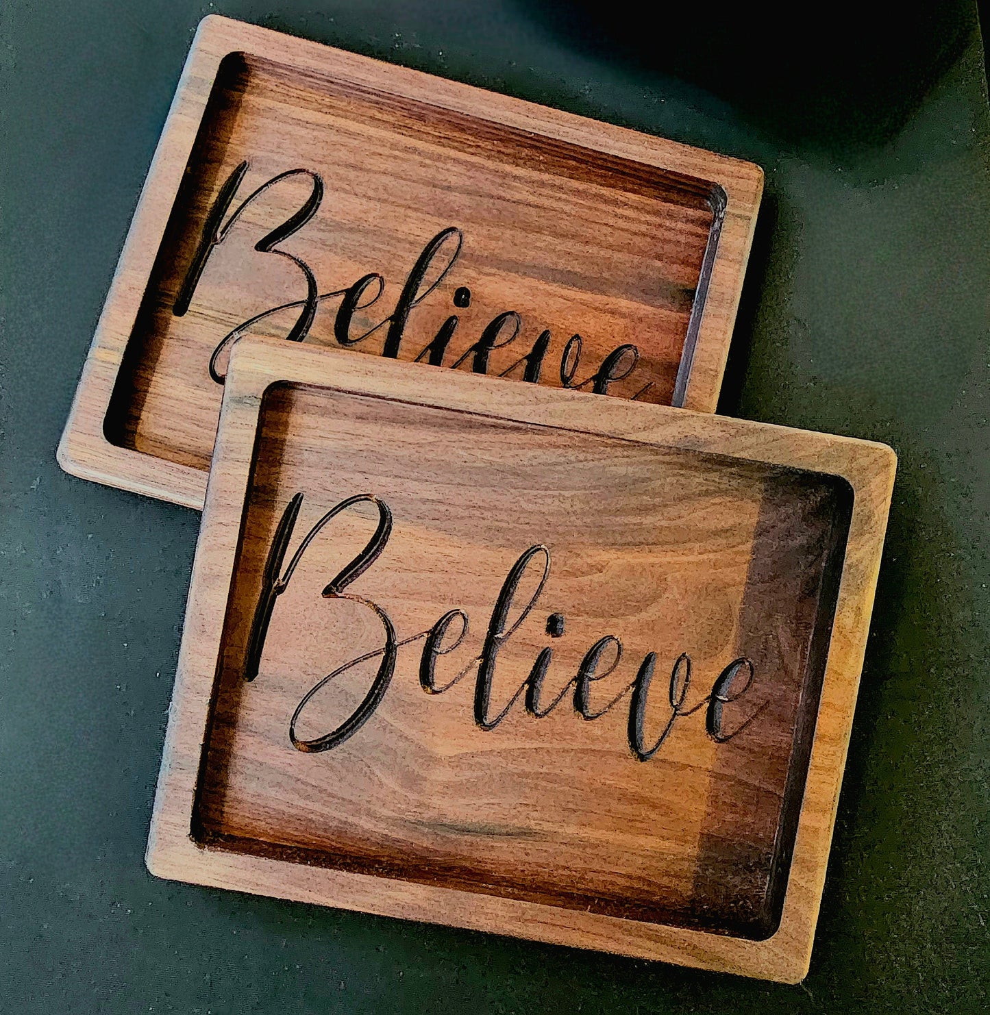 Personalized Walnut Tray