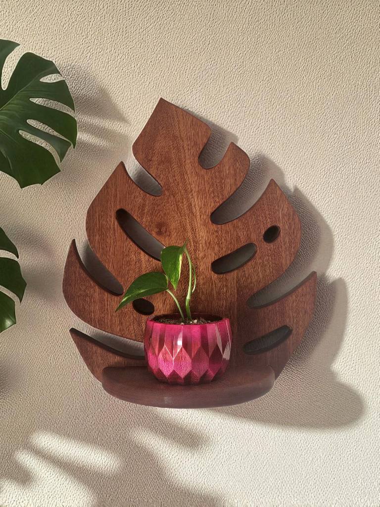 Monstera Leaf Shelf