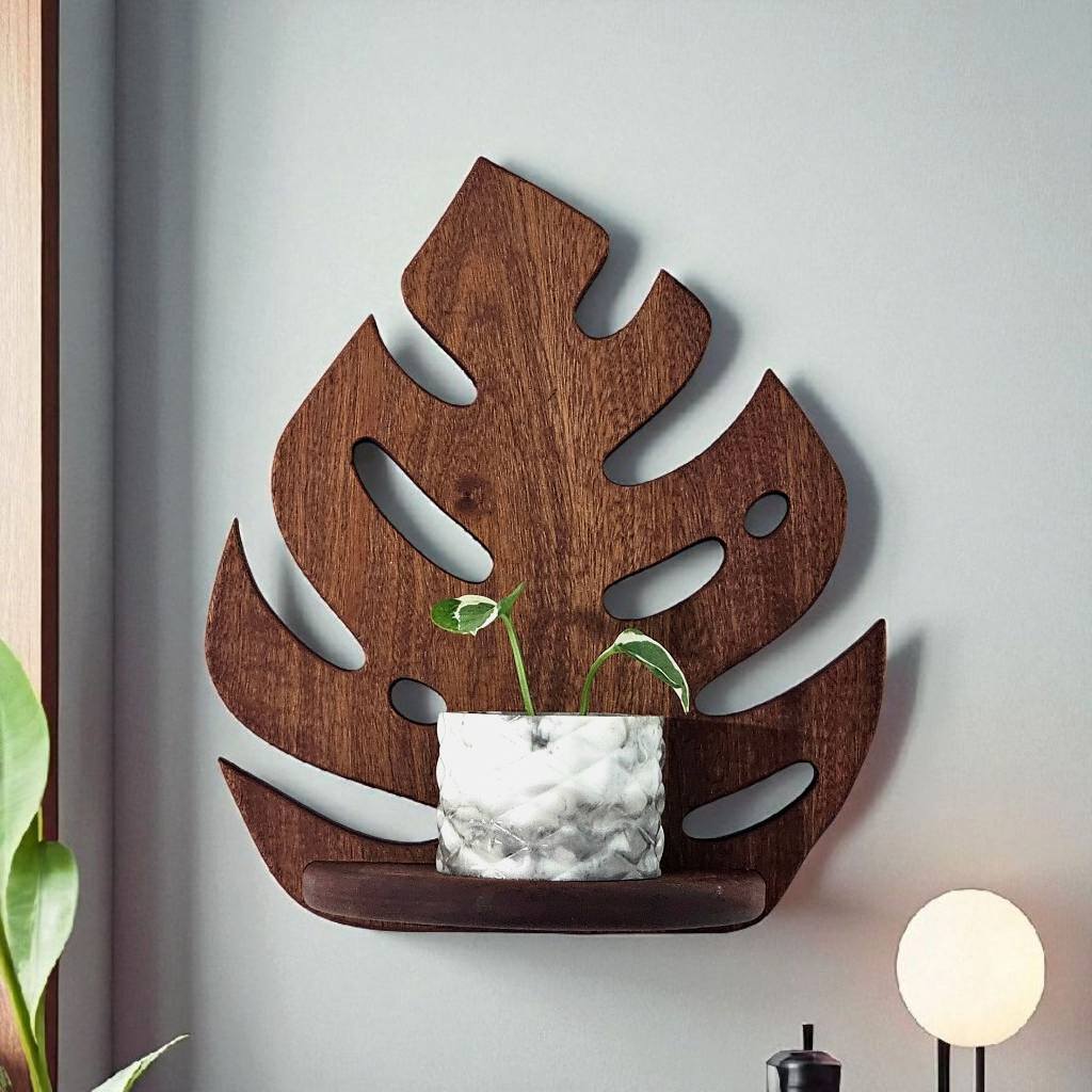 Monstera Leaf Shelf