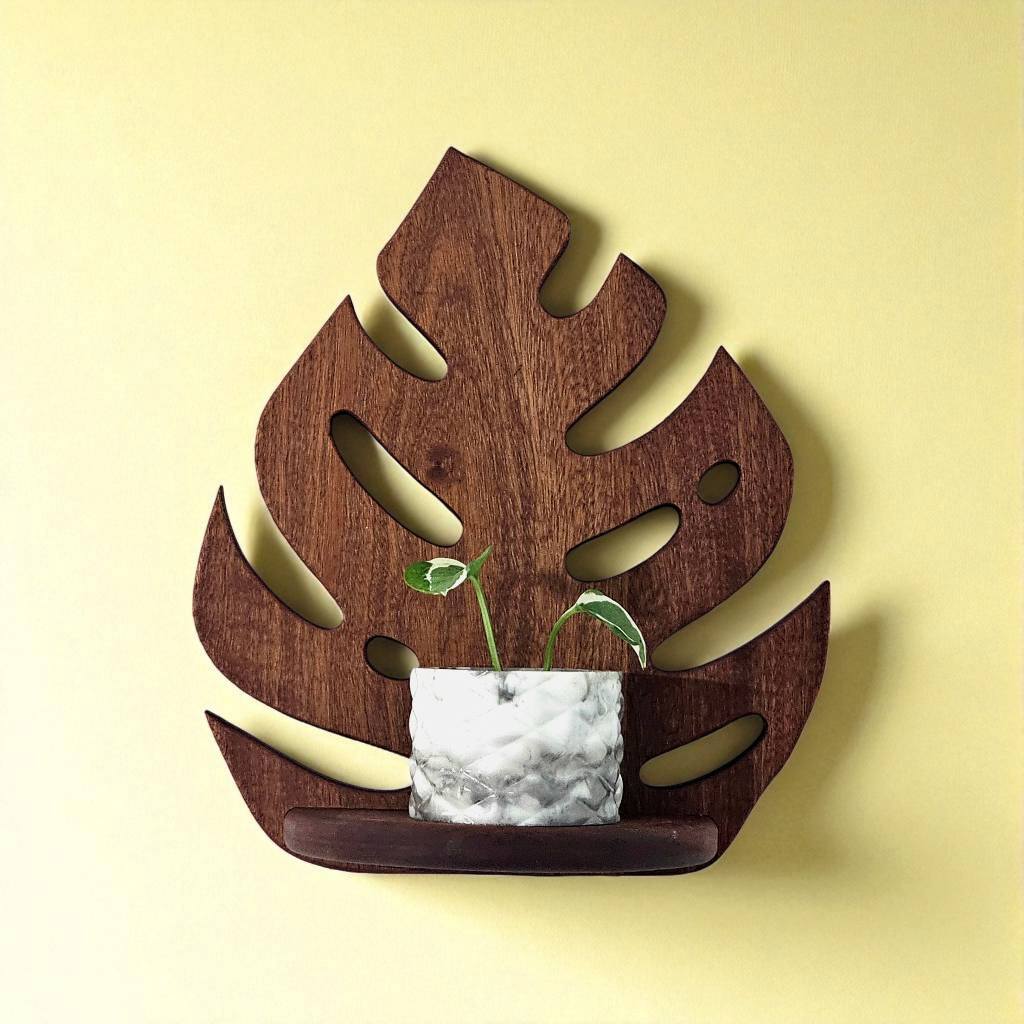 Monstera Leaf Shelf