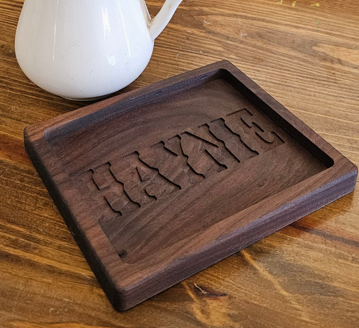 Personalized Walnut Tray