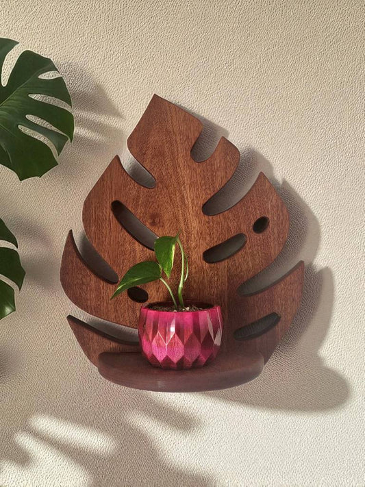 Monstera Leaf Shelf